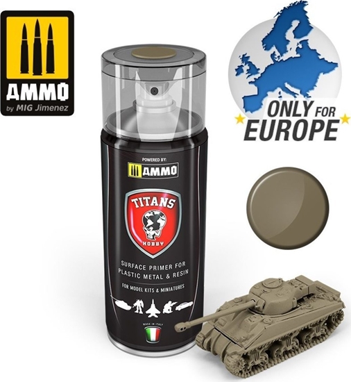 Picture of Humbrol Ammo: Titans Matt Primer - Wooden Deck