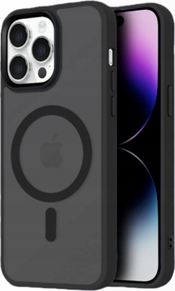 Attēls no Hurtel Etui Magnetic Collection MagSafe na iPhone 16 Pro Max - czarne