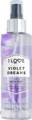 Изображение I love I love Scented Body Mist odwieajca mgieka do ciaa Violet Dreams 150ml