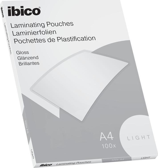 Изображение Ibico Lamineringslommer A4 Basic Light 80my - (100 stk.)