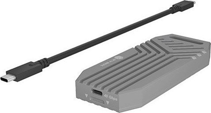 Picture of Icy Box Obudowa IB-1919M-C42 Type-C. USB4. Gen 3x2 (40 Gbit/s) na PCIe  NVMe M.2 2280