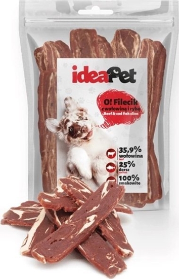 Изображение IdeaPet IDEAPET 500g FILECIKI Z WOOWIN I RYB
