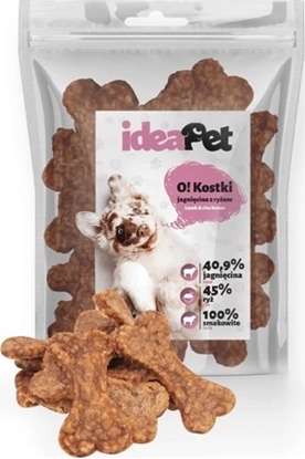 Attēls no IdeaPet IDEAPET 500g KOSTKI JAGNICINA Z RYEM    9cm