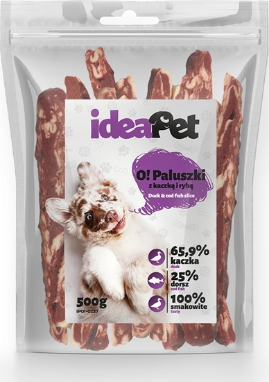 Picture of IdeaPet IDEAPET 500g PALUSZKI Z KACZK I RYB