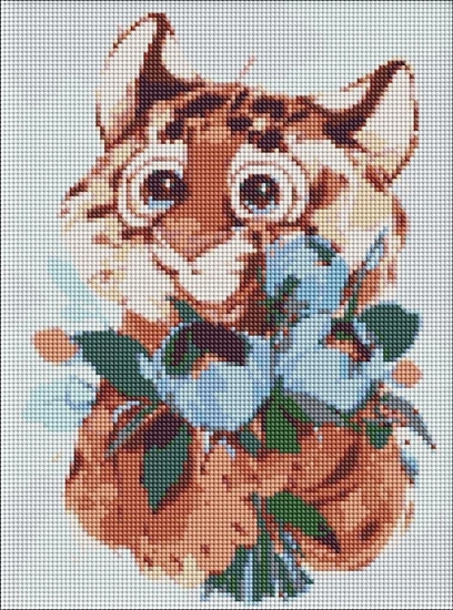 Изображение Ideyka Diamentowa mozaika - May dentelmen 30x40cm