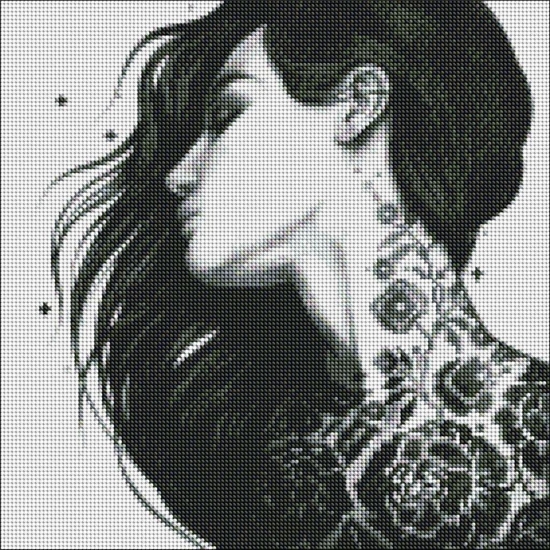 Изображение Ideyka Diamentowa mozaika - Nieposuszny 40x40cm