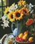 Изображение Ideyka Diamentowa mozaika IDEYKA, 40x50 cm, martwa natura ze sonecznikami, 1 szt.