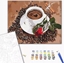 Изображение Ideyka Malowanie po numerach BRUSHME, 40x50 cm, kawa z odrobin romansu, 1 szt.