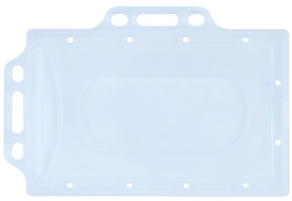 Picture of Identyfikator Donau 56x90mm PCV 2 uchwyty transparentny