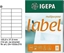 Picture of Igepa ETYKIETY A4 IGEPA 105 X 37.0 MM BIAE (100)