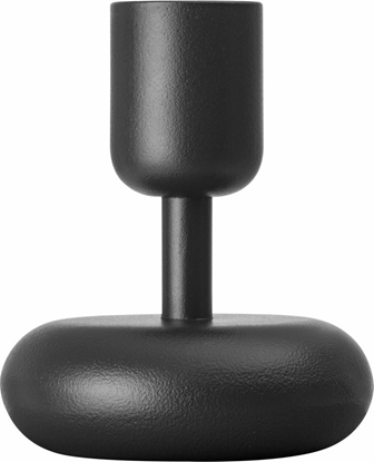Attēls no Iittala Nappula candle holder 107mm dark grey