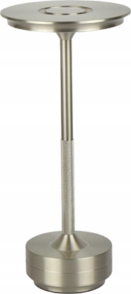 Attēls no Ikraunamas, stalinis sviestuvas CAMELIA, 2.5W, 250lm, CCT keiciamos spalvos, 4000mAh, sidabrinis