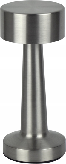 Picture of Ikraunamas, stalinis sviestuvas RIWIA, 1W, 120lm, CCT keiciamos spalvos, 1800mAh, sidabrinis