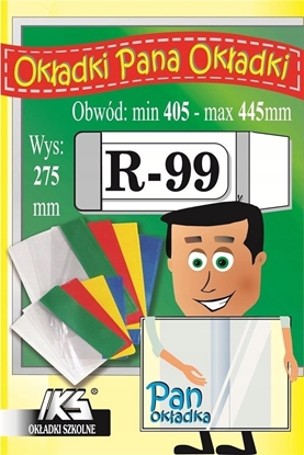 Picture of IKS Okadka ksikowa reg.R-99 wys. 275mm x obw. 405mm - 445mm p25 IKS cena za 1szt.