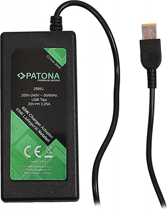 Picture of Immax Patona adowarka 20V/3,25A 65W Slim Tip Ibm/Lenovo Premium