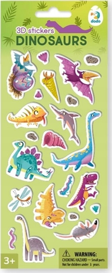 Изображение Incood Naklejki 3D Dinosaurs