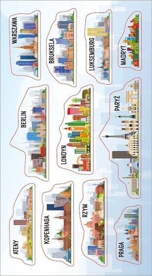 Изображение Incood Naklejki Panoramy miast Europy