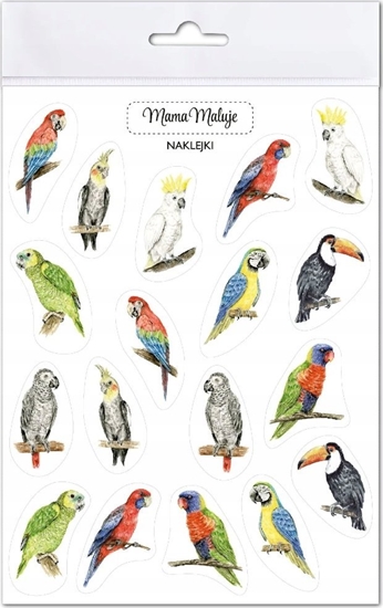Изображение Incood Naklejki Papugi