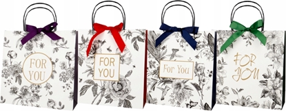 Изображение Incood Torba prezentowa 34x34cm z kokard± mix