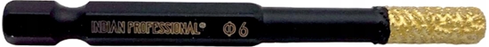Изображение INDIAN PROFESSIONAL KORONA DIAMENTOWA HEX   6mm  WIERCENIE NA SUCHO /INDIAN PROFESSIONAL