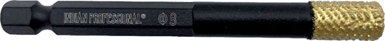 Изображение INDIAN PROFESSIONAL KORONA DIAMENTOWA HEX   8mm  WIERCENIE NA SUCHO /INDIAN PROFESSIONAL