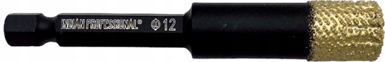 Picture of INDIAN PROFESSIONAL KORONA DIAMENTOWA HEX  12mm  WIERCENIE NA SUCHO /INDIAN PROFESSIONAL