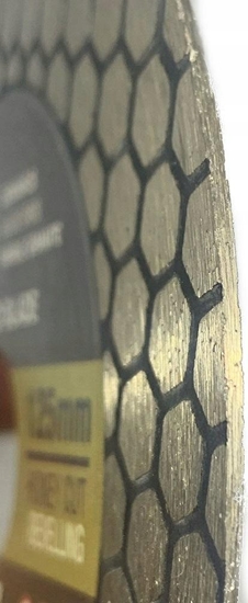 Picture of INDIAN PROFESSIONAL TARCZA DIAMENTOWA 125mm x 1,5mm x 22,2mm HONEY CUT  INDIAN PROFESSIONAL