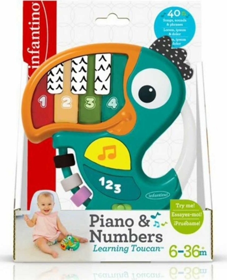 Picture of Infantino INF Piano & Numbers L. Toucan