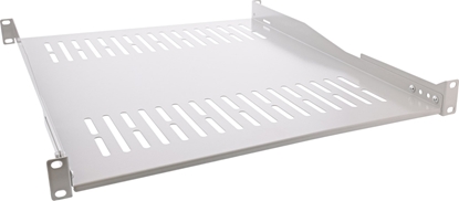 Picture of InLine InLine® 19" shelf, 550mm, 50kg, 1U, RAL 7035 grey
