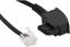 Attēls no InLine ® ADSL splitter cable, TAE-F to 6P2C DEC plug 2m