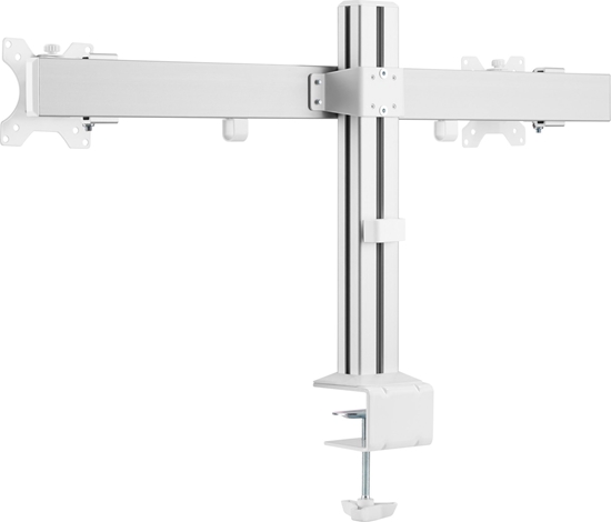Picture of InLine InLine® Aluminium monitor desk mount for 2 monitors up to 32", 8kg