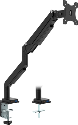 Picture of InLine InLine® Desktop Mount with Lifter and USB/Audio movable for TV / Displays up to 82cm 32" max. 9kg