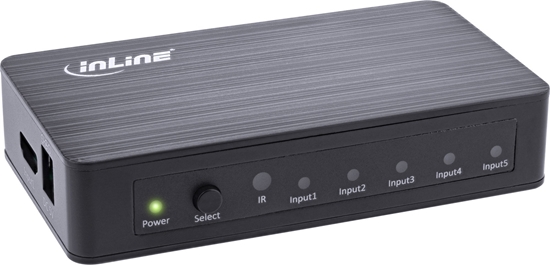 Picture of InLine ® HDMI Switch, 5 port, 4K2K@60Hz, HDCP 2.2