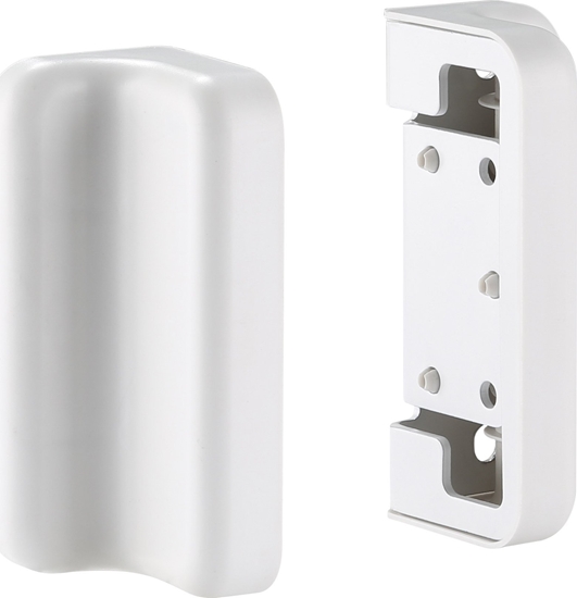 Изображение InLine InLine® Slatwall mounting bracket for wall bracket Panel, white, 2pcs. pair