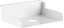 Attēls no InLine InLine® Slatwall Shelf small, white