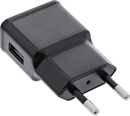 Picture of InLine InLine® USB Power Adapter Single, 100-240V to 5V/1.2A black