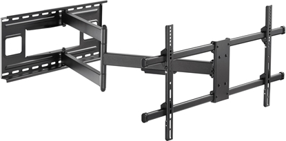 Picture of InLine InLine® XL-Arm Full-Motion TV Wall Mount, for 43"-80" Flat Panel TVs, max. 50kg