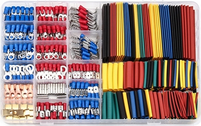 Изображение Inne Zestaw konektorów i rurek termokurczliwych 678el.E6087