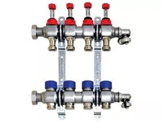 Picture of INOX grīdu kolektors 1'', ar plūstmas mēr. 11-izv 