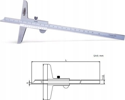 Изображение Insize GLEBOKOSC.  200/100 MAGA 0.05