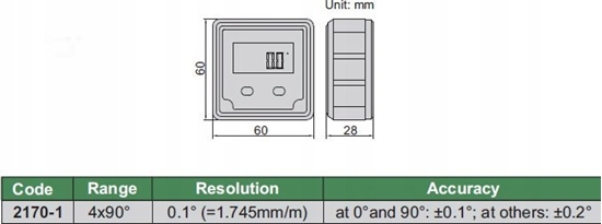 Picture of Insize POZIOMNICA 4*90