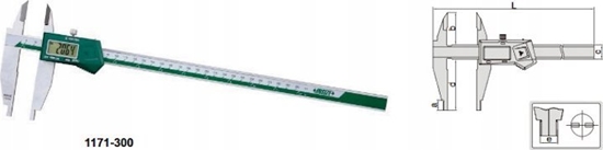 Picture of Insize SUWMIARKA 300 CYFR. 12 3V/DATA 2-STR.