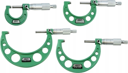 Picture of Insize ZESTAW MIKROMETROW 0-150 /6SZT/ SPRZEGLO CIERNE