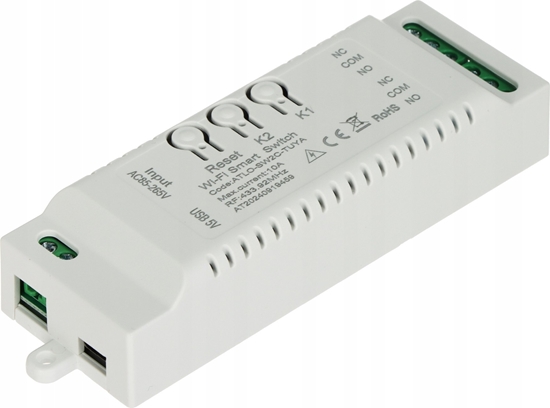 Изображение INTELIGENTNY PRZECZNIK ATLO-SW2C-TUYA Wi-Fi, Tuya Smart