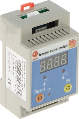 Attēls no INTELIGENTNY PRZECZNIK Z POMIAREM TEMPERATURY ATLO-TS3-TUYA Wi-Fi, Tuya Smart
