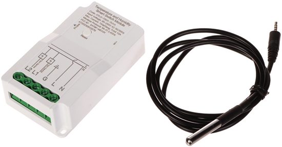 Picture of INTELIGENTNY PRZECZNIK Z POMIAREM TEMPERATURY ATLO-TSH1-TUYA Wi-Fi, Tuya Smart