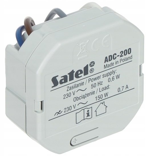 Изображение INTELIGENTNY CIEMNIACZ OWIETLENIA ADC-200 BE WAVE 230 V AC SATEL