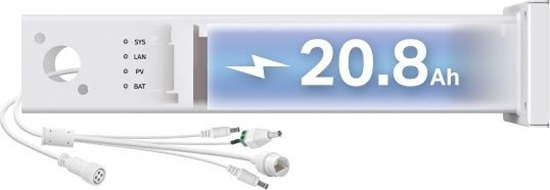 Picture of Intelligent Power Supply System Without Solar PanelSpec:20Ah/3*12VDC Output Battery, More than 500 cycles, Charging Condition:-20?~45?(With intelligent auxiliary heat), Discharging Condition:  -30?~60? (With intelligent auxiliary heat), 1*10/100Mbps