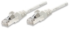 Picture of Intellinet Network Patch Cable, Cat5e, 2m, Grey, CCA, F/UTP, PVC, RJ45, Gold Plated Contacts, Snagless, Booted, Lifetime Warranty, Polybag