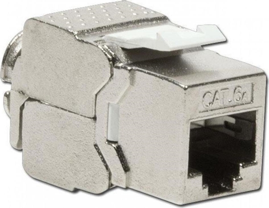 Picture of Intellinet Network Solutions Intellinet Modu Keystone RJ45 Cat6a 10G beznarzdziowy ekranowany slim